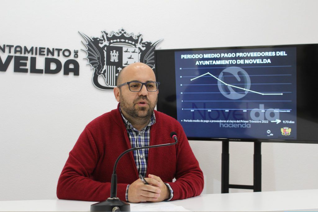 Ayuntamiento de Novelda 01-21-1024x683 L'Ajuntament aconsegueix pagar als seus proveïdors en poc més de nou dies i rebaixa el deute financer a 9,5 milions d'euros 