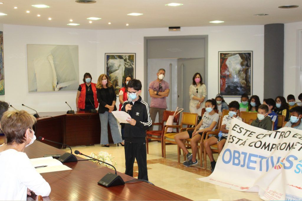 Ayuntamiento de Novelda 12-visita-ceip-jorge-juan-1024x683 Alumnat del CEIP Jorge Juan presenta propostes per a una ciutat més inclusiva, segura i sostenible 