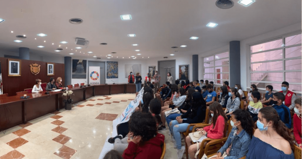Ayuntamiento de Novelda 22-visita-ceip-jorge-juan-1024x540 Alumnat del CEIP Jorge Juan presenta propostes per a una ciutat més inclusiva, segura i sostenible 