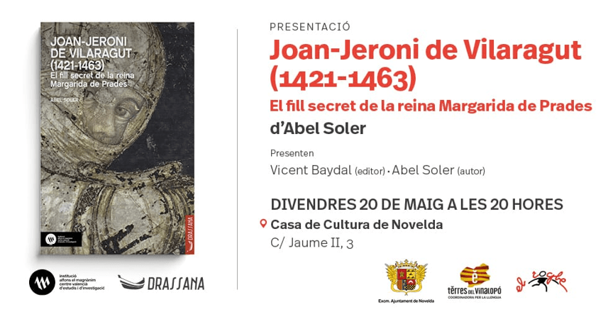 Ayuntamiento de Novelda Libro-Abel-Soler Presentació del llibre Joan-Jeroni de Vilaragut (1421-1463) 
