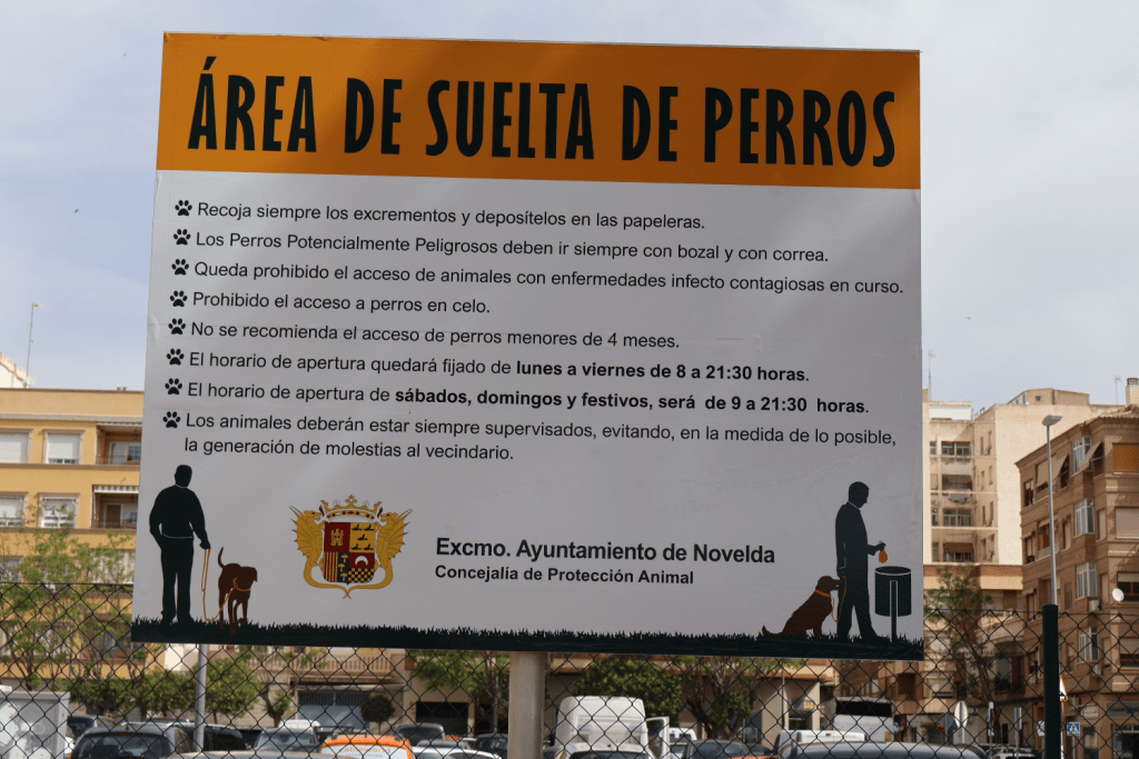 Ayuntamiento de Novelda Horario-parque-canino-4-1-1024x683 Protección Animal modifica el horario de uso del área canina  del parque del Donante de Sangre 
